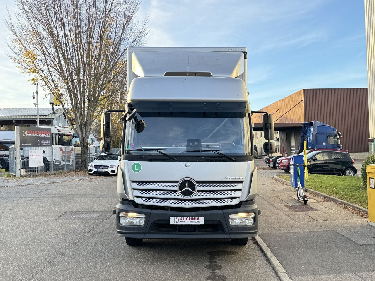 Mercedes-Benz Atego 1524 Alu-Koffer Schiebeplane Gr.Haus ATM - شاحنة مقفلة: صورة 3 Mercedes-Benz Atego 1524 Alu-Koffer Schiebeplane Gr.Haus ATM - شاحنة مقفلة: صورة 3