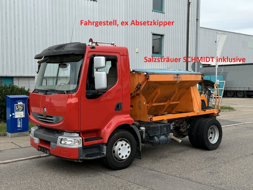 Renault Midlum 270 16t Fahrgestell ex Absetzkipper E5EEV - شاحنة هيكل كابينة: صورة 1 Renault Midlum 270 16t Fahrgestell ex Absetzkipper E5EEV - شاحنة هيكل كابينة: صورة 1