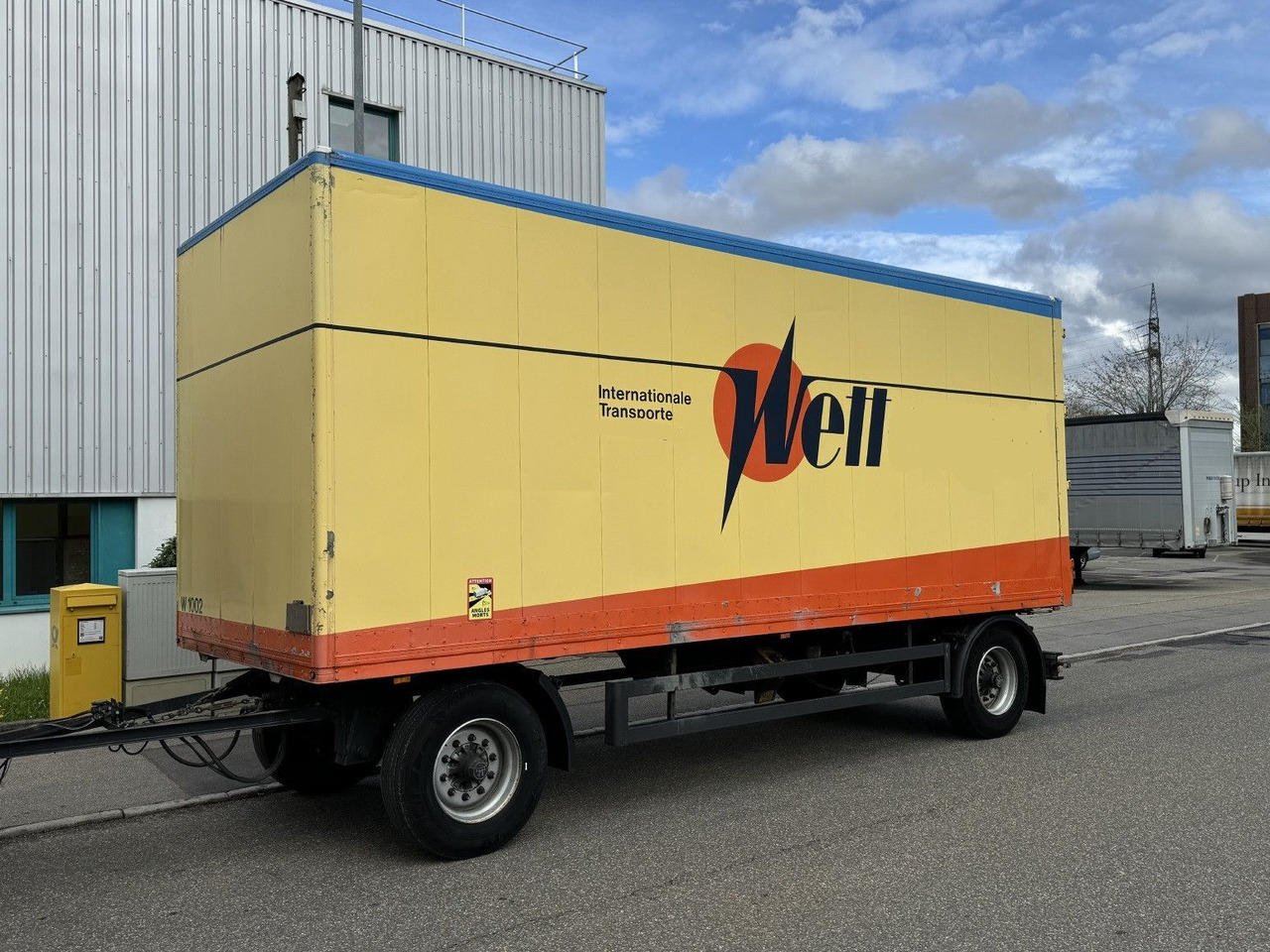 Genkopf 14t Alu-Möbelkoffer 7,1m BPW Luft ZS - مقطورة صندوق مغلق: صورة 3 Genkopf 14t Alu-Möbelkoffer 7,1m BPW Luft ZS - مقطورة صندوق مغلق: صورة 3