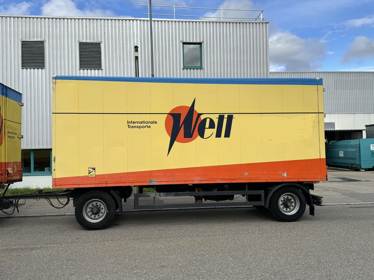Genkopf 14t Alu-Möbelkoffer 7,1m BPW Luft ZS - مقطورة صندوق مغلق: صورة 2 Genkopf 14t Alu-Möbelkoffer 7,1m BPW Luft ZS - مقطورة صندوق مغلق: صورة 2