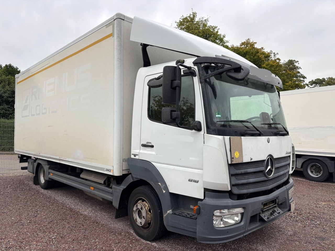 Mercedes-Benz Atego 818L, Euro-6, Klima, LBW - شاحنة مقفلة: صورة 2 Mercedes-Benz Atego 818L, Euro-6, Klima, LBW - شاحنة مقفلة: صورة 2
