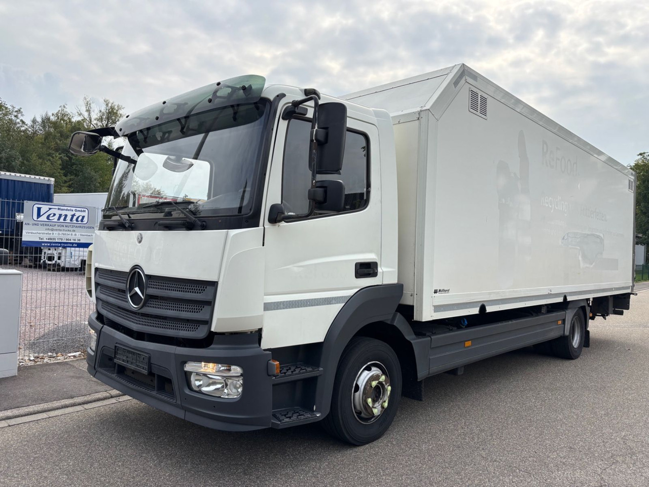 Mercedes-Benz Atego III 1223L, Euro-6, Klima, LBW - شاحنة مقفلة: صورة 1 Mercedes-Benz Atego III 1223L, Euro-6, Klima, LBW - شاحنة مقفلة: صورة 1