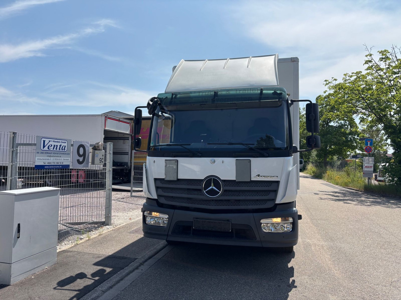 Mercedes-Benz Atego III 1227L, Euro-6 Klima, LBW - شاحنة مقفلة: صورة 2 Mercedes-Benz Atego III 1227L, Euro-6 Klima, LBW - شاحنة مقفلة: صورة 2