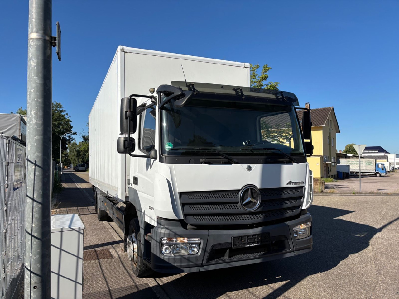 Mercedes-Benz Atego III 1227L, Euro-6, Klima, LBW - شاحنة مقفلة: صورة 3 Mercedes-Benz Atego III 1227L, Euro-6, Klima, LBW - شاحنة مقفلة: صورة 3