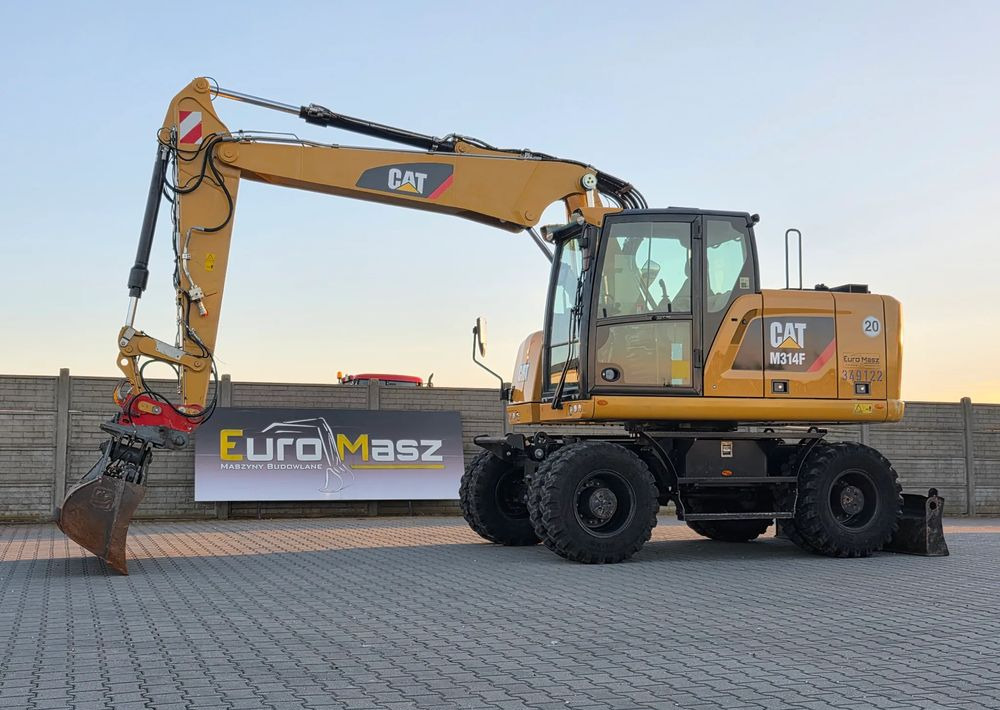 Caterpillar M314F, 2018 ROK, 4200 MTH, 2 ŁYŻKI - حفارة دولاب: صورة 1 Caterpillar M314F, 2018 ROK, 4200 MTH, 2 ŁYŻKI - حفارة دولاب: صورة 1