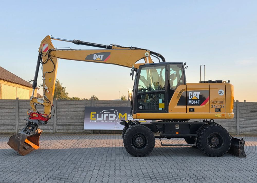 Caterpillar M314F, 2018 ROK, 4200 MTH, 2 ŁYŻKI - حفارة دولاب: صورة 2 Caterpillar M314F, 2018 ROK, 4200 MTH, 2 ŁYŻKI - حفارة دولاب: صورة 2