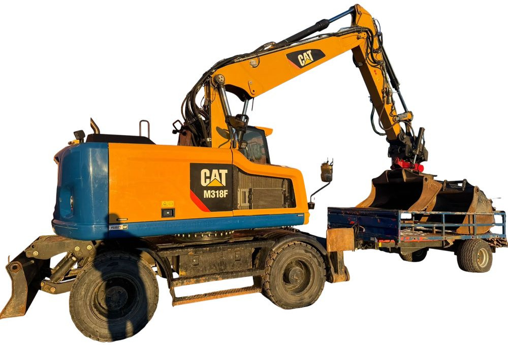 Caterpillar M318F, 2018 ROK, PODPORY + PŁUG, ROTOTILT - حفارة دولاب: صورة 4 Caterpillar M318F, 2018 ROK, PODPORY + PŁUG, ROTOTILT - حفارة دولاب: صورة 4