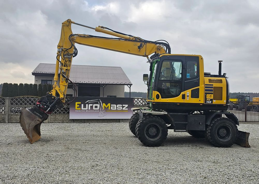 Komatsu PW 148-10, 2016 ROK, SYSTEM LEICA 3D - حفارة دولاب: صورة 1 Komatsu PW 148-10, 2016 ROK, SYSTEM LEICA 3D - حفارة دولاب: صورة 1