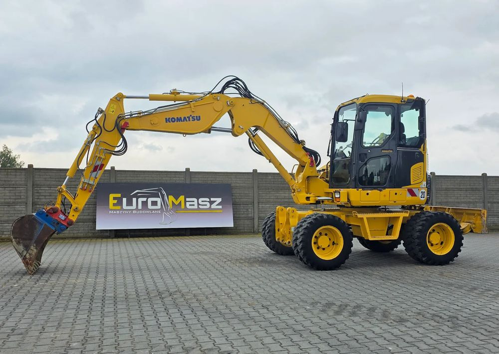 Komatsu PW 98MR-8, 2017 ROK, 5200 MTH, BEZ DPF i ADBLUE - حفارة دولاب: صورة 1 Komatsu PW 98MR-8, 2017 ROK, 5200 MTH, BEZ DPF i ADBLUE - حفارة دولاب: صورة 1