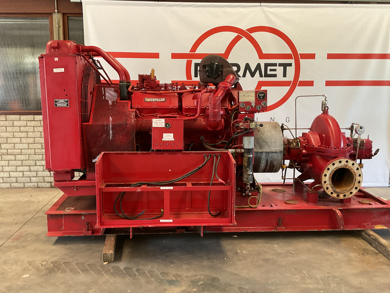 Caterpillar 3412, power unit/waterpump (1) - مضخة مياه: صورة 1 Caterpillar 3412, power unit/waterpump (1) - مضخة مياه: صورة 1