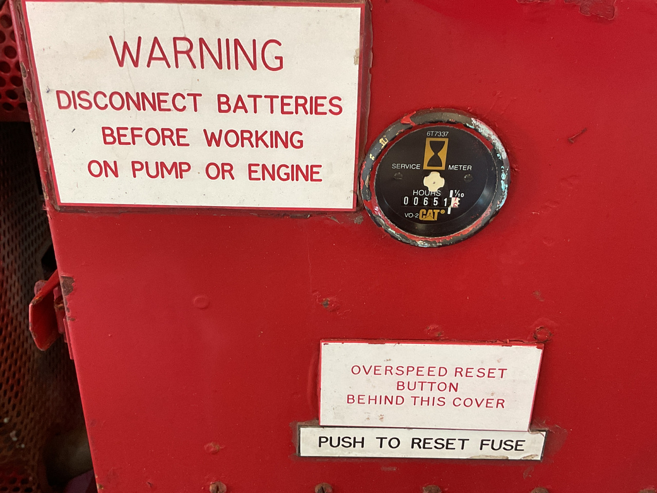 Caterpillar 3412, power unit/waterpump (1) - مضخة مياه: صورة 3 Caterpillar 3412, power unit/waterpump (1) - مضخة مياه: صورة 3