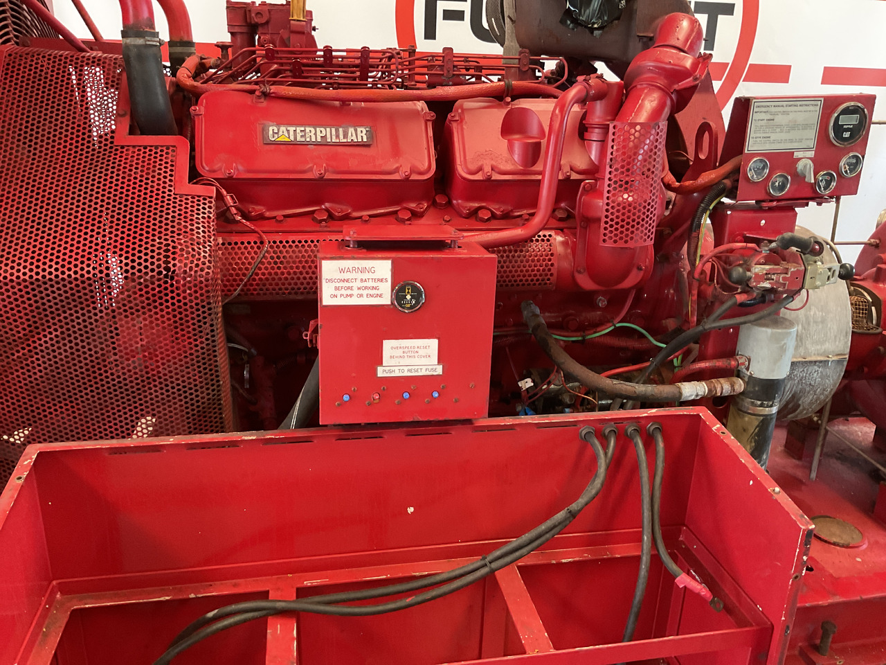 Caterpillar 3412, power unit/waterpump (1) - مضخة مياه: صورة 5 Caterpillar 3412, power unit/waterpump (1) - مضخة مياه: صورة 5
