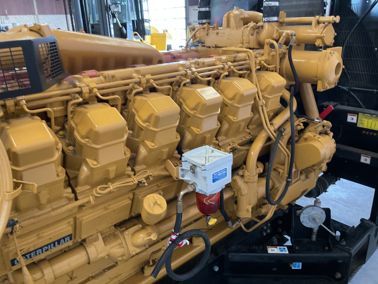 مجموعة المولدات Caterpillar 3512HD, 1275KVA generatorset. Low hours: صورة 11