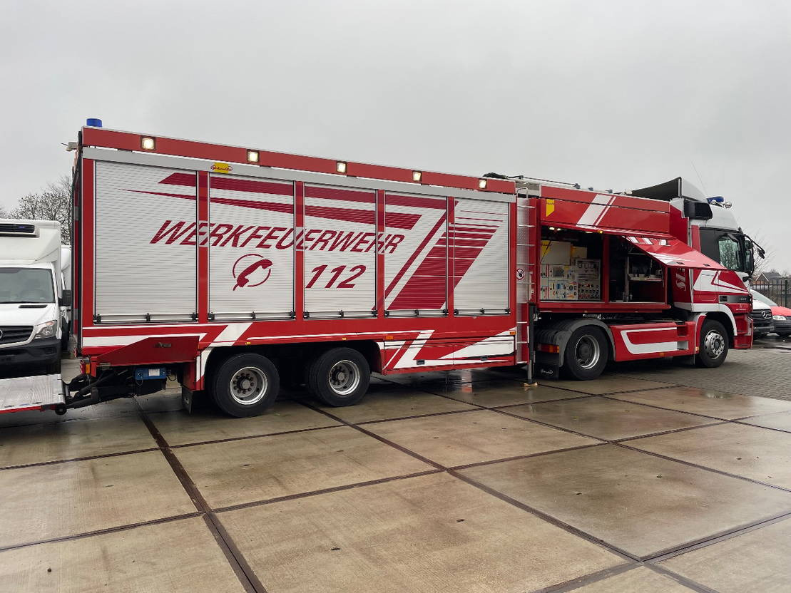 Diversen Fire trailer/feuerwehr Special trailer/fire departement/feuerwehr sapeu - سيارة إطفاء: صورة 1 Diversen Fire trailer/feuerwehr Special trailer/fire departement/feuerwehr sapeu - سيارة إطفاء: صورة 1