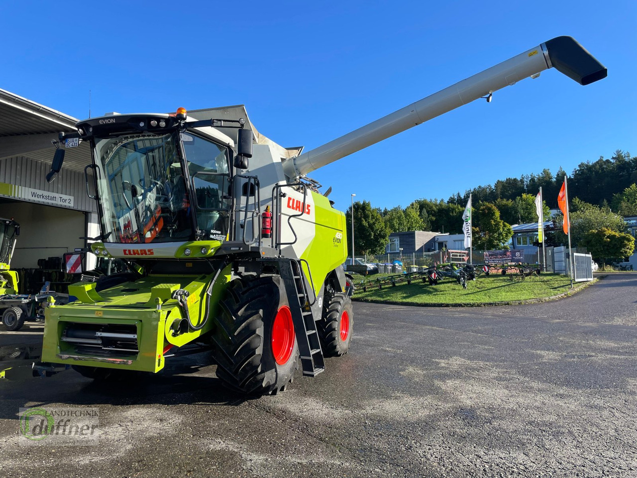 CLAAS Evion 430 Bussines - حصادة موحَّدة: صورة 2 CLAAS Evion 430 Bussines - حصادة موحَّدة: صورة 2