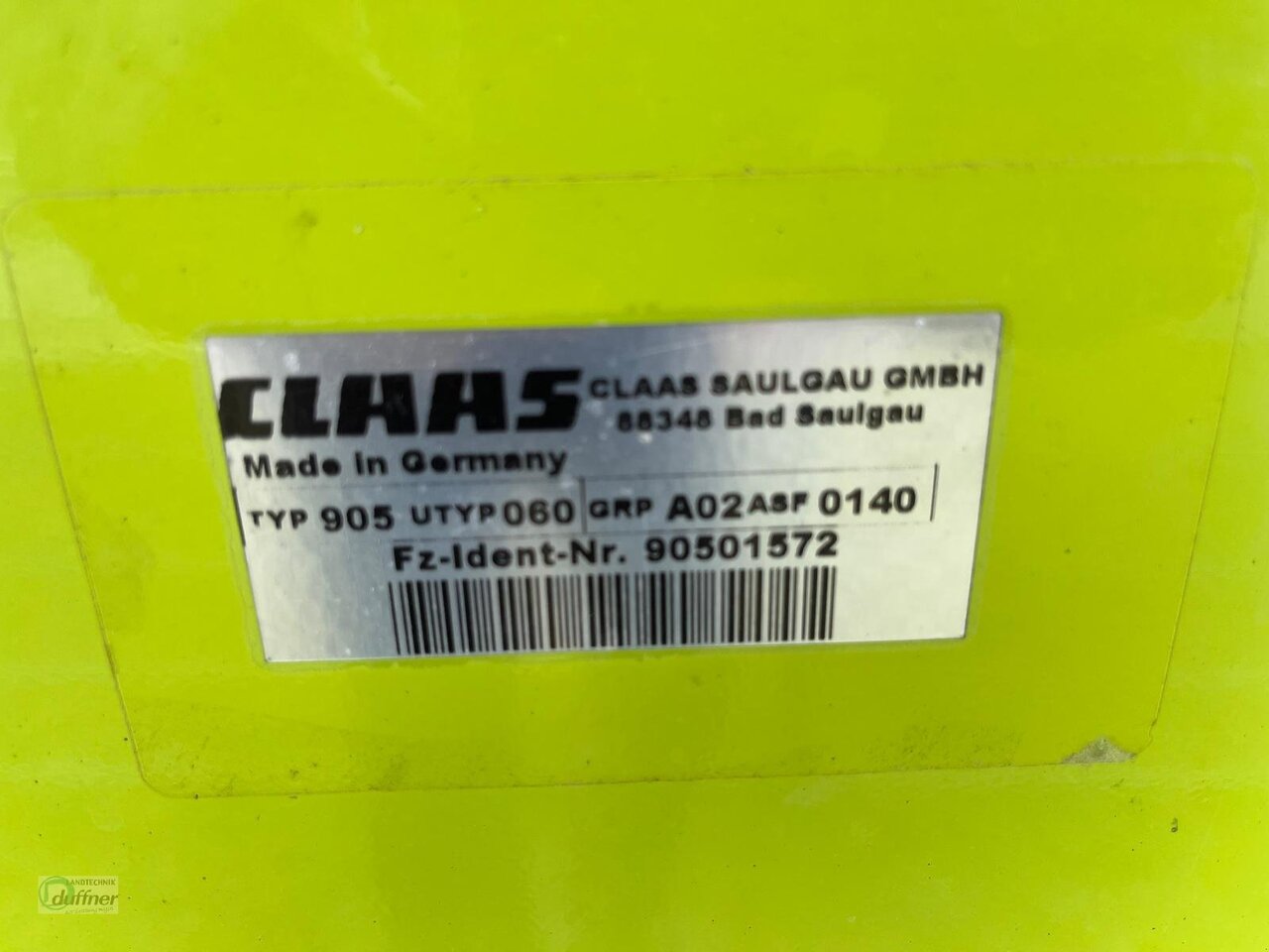 CLAAS PU 300 HD L Pro - ملحق حصادة أعلاف: صورة 4 CLAAS PU 300 HD L Pro - ملحق حصادة أعلاف: صورة 4