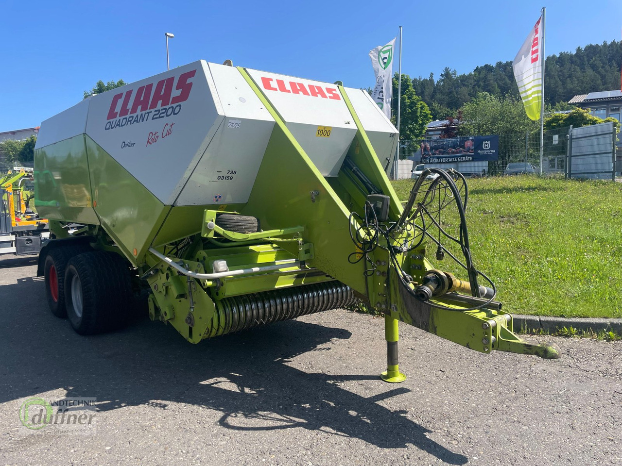 CLAAS Quadrant 2200 RC Tandem - مكبس البالات المستطيله: صورة 2 CLAAS Quadrant 2200 RC Tandem - مكبس البالات المستطيله: صورة 2
