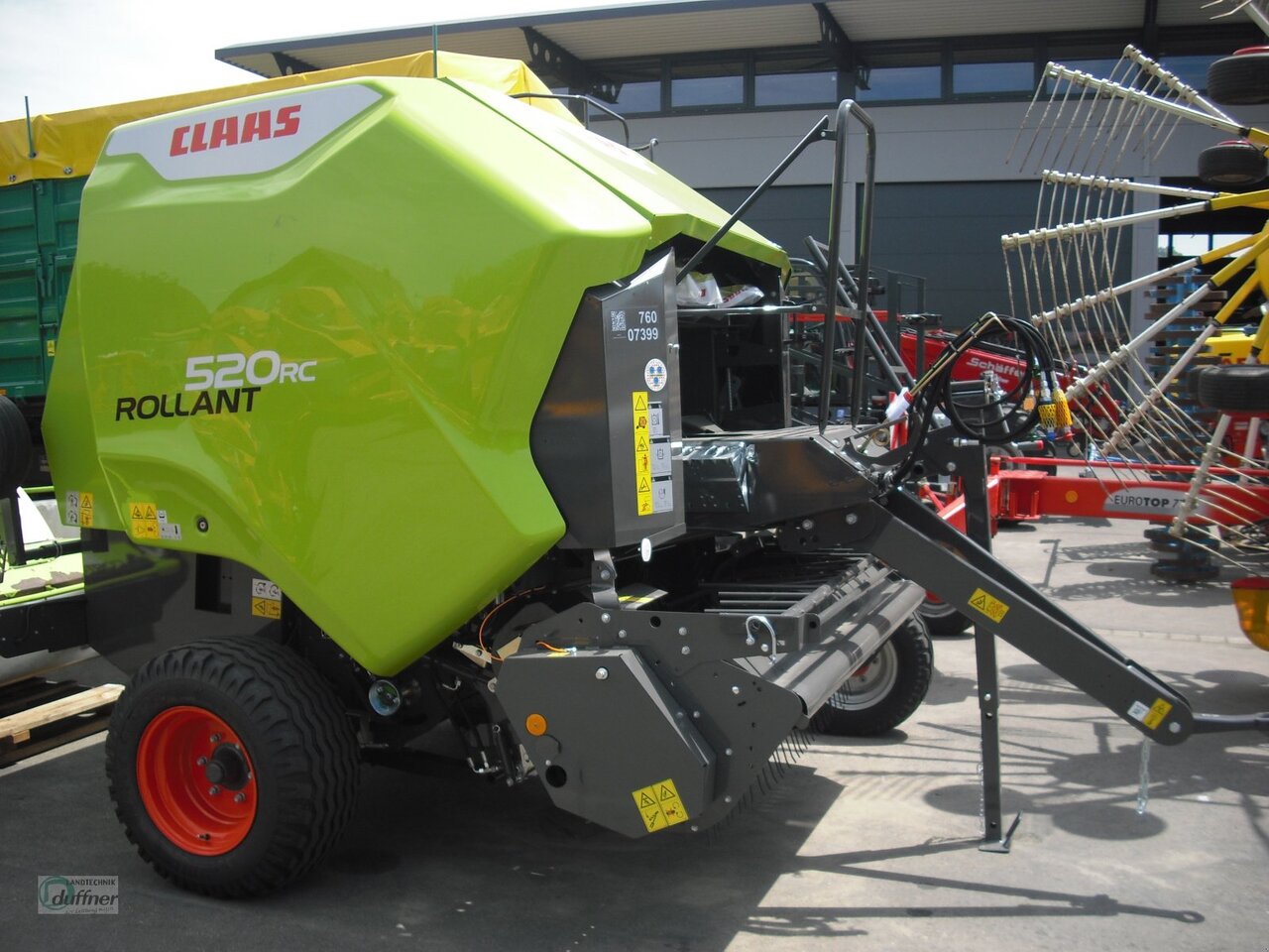CLAAS ROLLANT 520 RC - مكنة: صورة 4 CLAAS ROLLANT 520 RC - مكنة: صورة 4