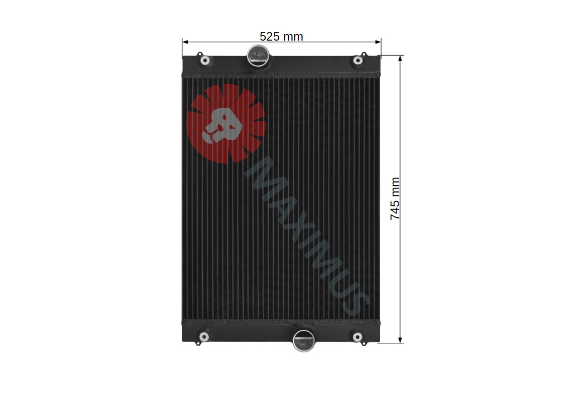 CASE NEW HOLLAND MAGNUM 235 250 260 280 290 310 315 340 370 D150C D180C - مبرد المحرك - جرار: صورة 3 CASE NEW HOLLAND MAGNUM 235 250 260 280 290 310 315 340 370 D150C D180C - مبرد المحرك - جرار: صورة 3