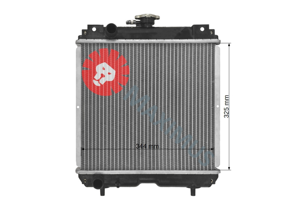 KUBOTA BX1850, BX2350, BX24, BX1860, BX2360, BX25, BX1870, BX2370, BX1870, BX2370, BX2380, BX23, BX1880, BX2380, - مبرد المحرك - جرار صغير: صورة 2 KUBOTA BX1850, BX2350, BX24, BX1860, BX2360, BX25, BX1870, BX2370, BX1870, BX2370, BX2380, BX23, BX1880, BX2380, - مبرد المحرك - جرار صغير: صورة 2