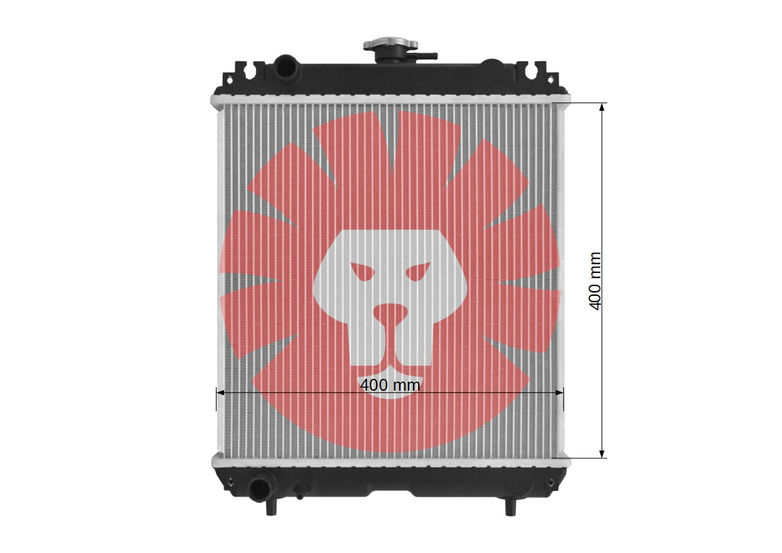 KUBOTA DGW400 - مبرد المحرك - جرار: صورة 3 KUBOTA DGW400 - مبرد المحرك - جرار: صورة 3