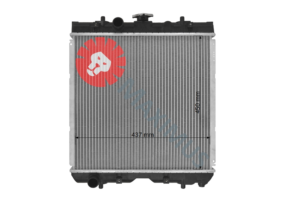 KUBOTA L3240 - مبرد المحرك - جرار صغير: صورة 2 KUBOTA L3240 - مبرد المحرك - جرار صغير: صورة 2