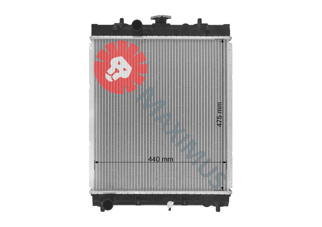 KUBOTA L4400 - مبرد المحرك - جرار صغير: صورة 2 KUBOTA L4400 - مبرد المحرك - جرار صغير: صورة 2