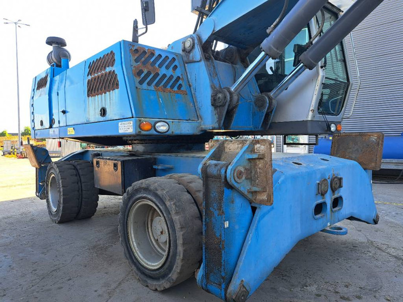 معالج النفايات لنقل القمامة Fuchs MHL360D with low hour engine + grapple: صورة 12