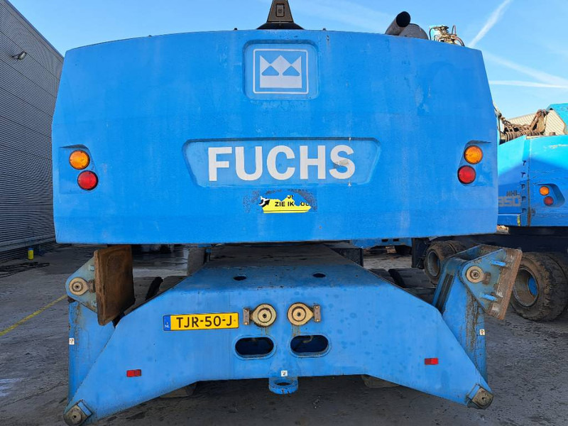 معالج النفايات لنقل القمامة Fuchs MHL360D with low hour engine + grapple: صورة 9