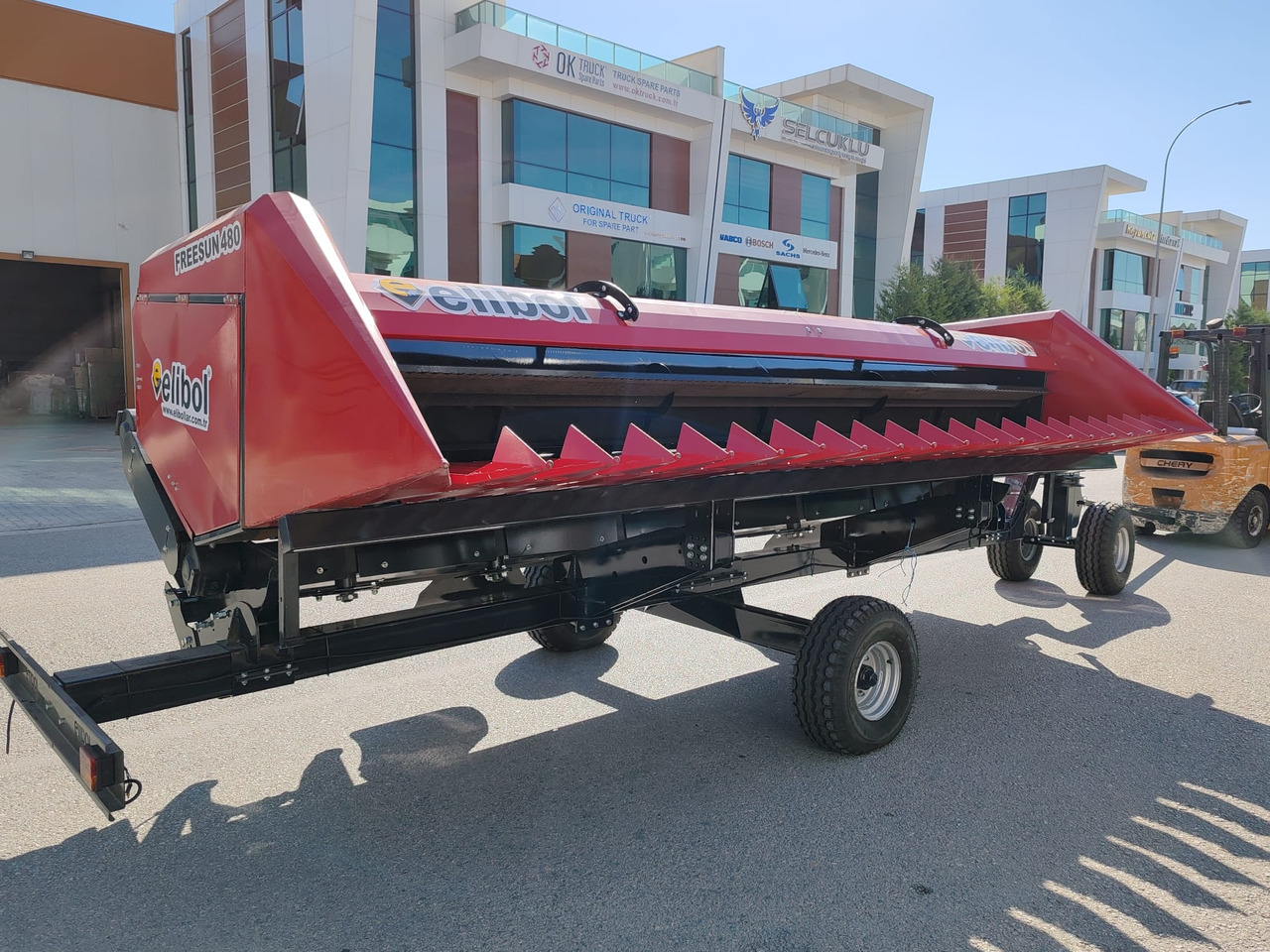 ELİBOL CORN AND SUNFLOWER HEADER TRAILER - رأس ملحق مقطور: صورة 4 ELİBOL CORN AND SUNFLOWER HEADER TRAILER - رأس ملحق مقطور: صورة 4
