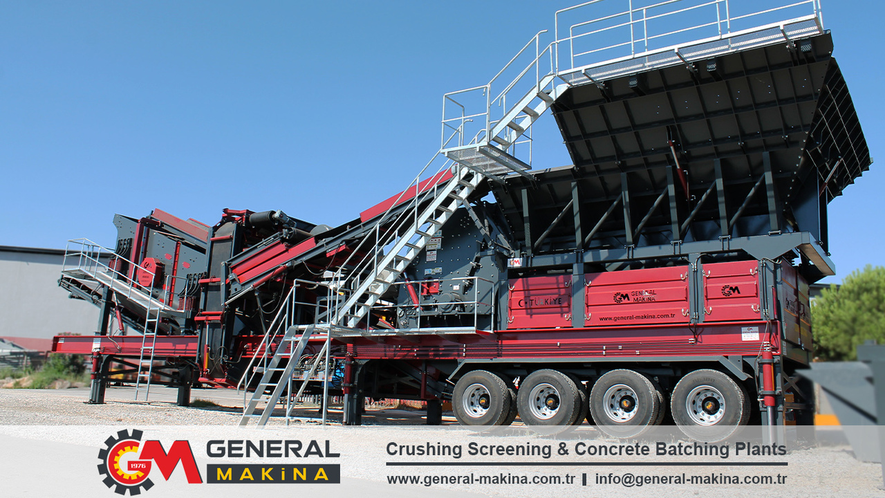 GENERAL MAKİNA Limestone Crushing Plant - كسارة متحركه: صورة 5 GENERAL MAKİNA Limestone Crushing Plant - كسارة متحركه: صورة 5
