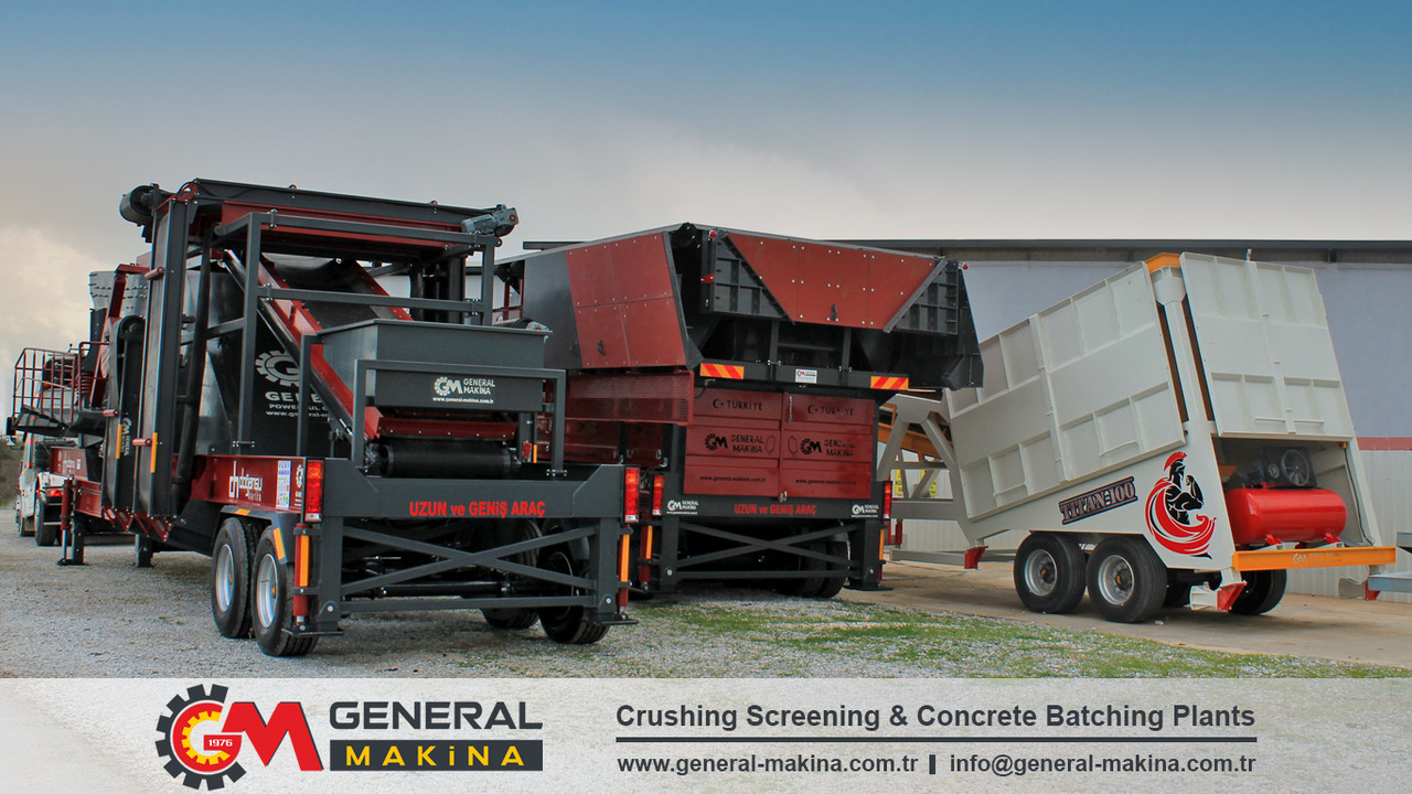 GENERAL MAKİNA Limestone Crushing Plant - كسارة متحركه: صورة 3 GENERAL MAKİNA Limestone Crushing Plant - كسارة متحركه: صورة 3