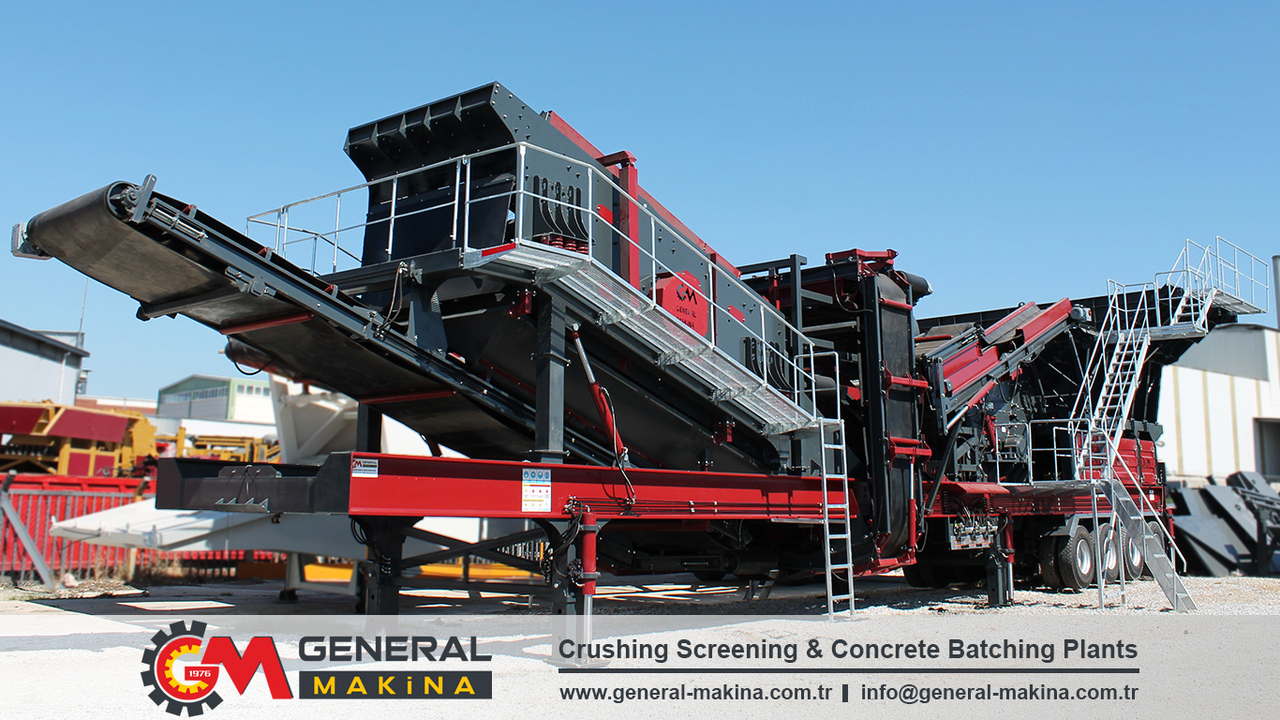 GENERAL MAKİNA Limestone Crushing Plant - كسارة متحركه: صورة 4 GENERAL MAKİNA Limestone Crushing Plant - كسارة متحركه: صورة 4