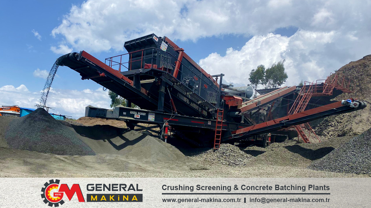 GENERAL MAKİNA Limestone Crushing Plant - كسارة متحركه: صورة 1 GENERAL MAKİNA Limestone Crushing Plant - كسارة متحركه: صورة 1