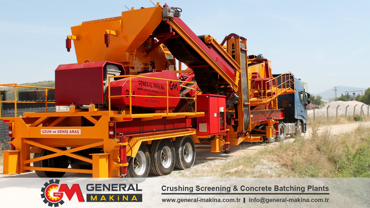 GENERAL MAKİNA Mobile Crushing System With Jaw Crusher GENERAL MAKİNA Mobile Crushing System With Jaw Crusher: صورة 8