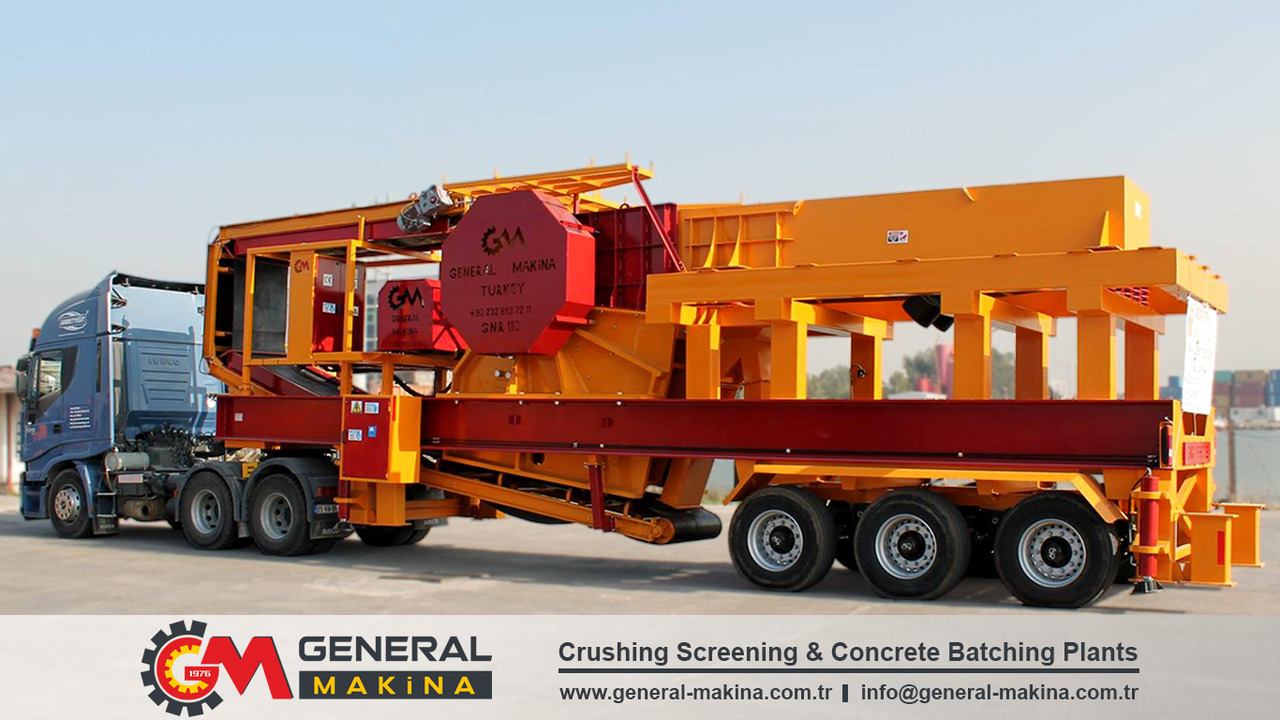GENERAL MAKİNA Mobile Crushing System With Jaw Crusher - كسارة فكية: صورة 2 GENERAL MAKİNA Mobile Crushing System With Jaw Crusher - كسارة فكية: صورة 2