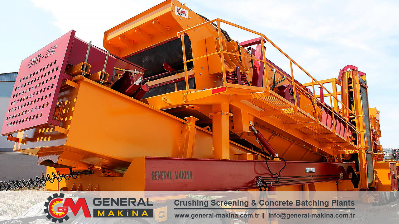 GENERAL MAKİNA Mobile Crushing System With Jaw Crusher GENERAL MAKİNA Mobile Crushing System With Jaw Crusher: صورة 7