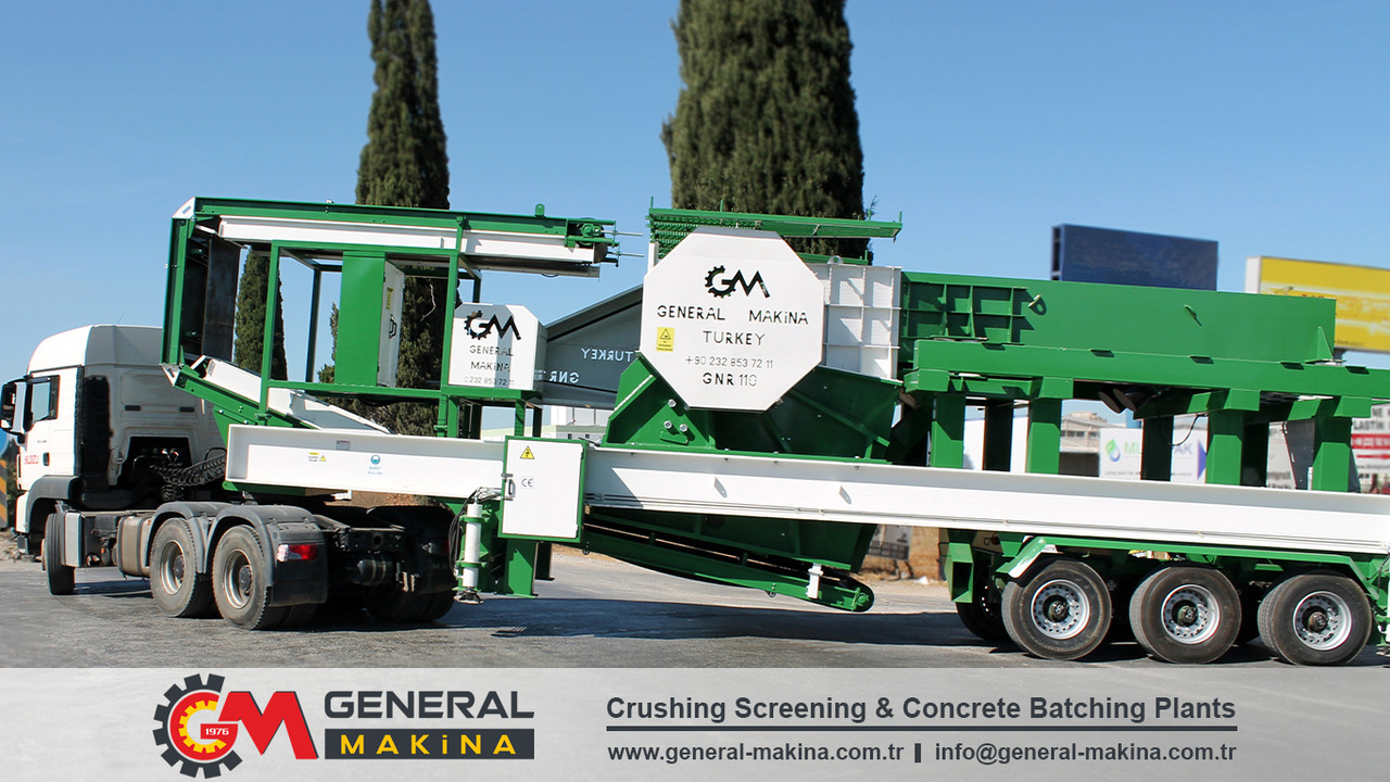 GENERAL MAKİNA Mobile Crushing System With Jaw Crusher GENERAL MAKİNA Mobile Crushing System With Jaw Crusher: صورة 6