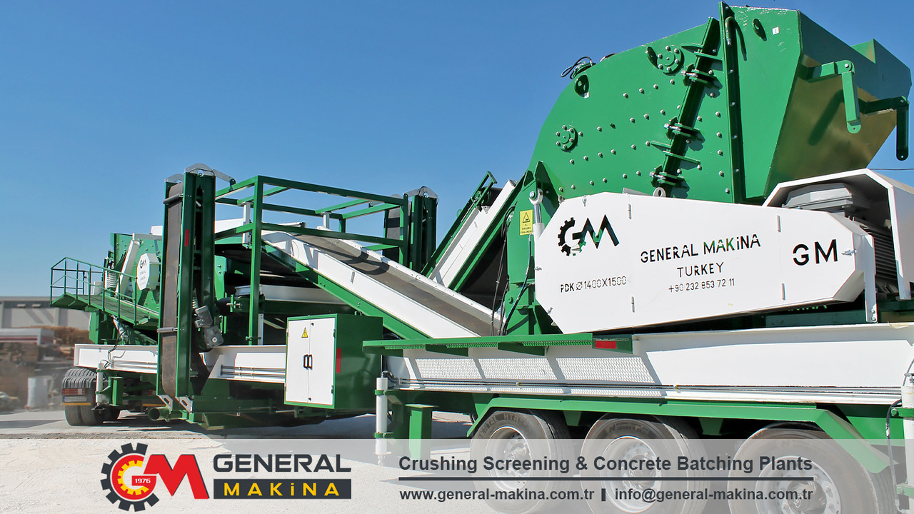 GENERAL MAKİNA Mobile Crushing System With Jaw Crusher GENERAL MAKİNA Mobile Crushing System With Jaw Crusher: صورة 12