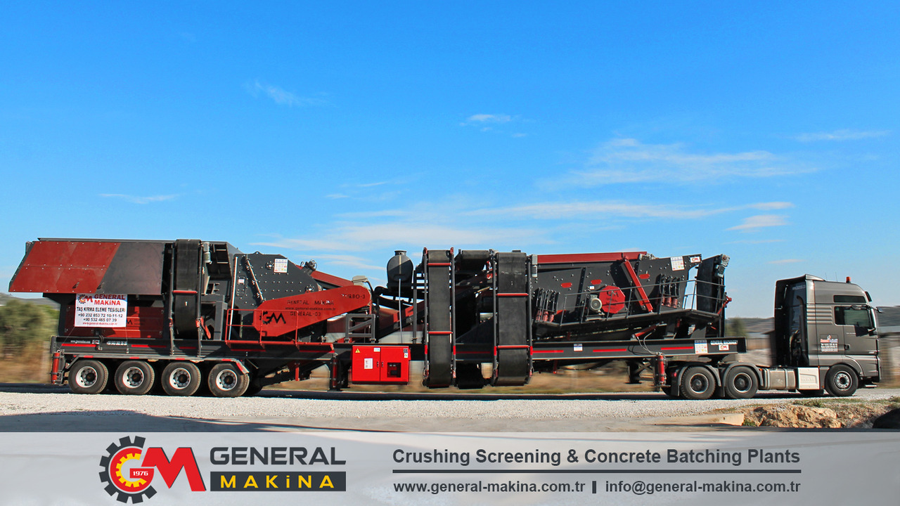 General Makina Mobile Crushers 01-02-03 Series - كسارة متحركه: صورة 1 General Makina Mobile Crushers 01-02-03 Series - كسارة متحركه: صورة 1