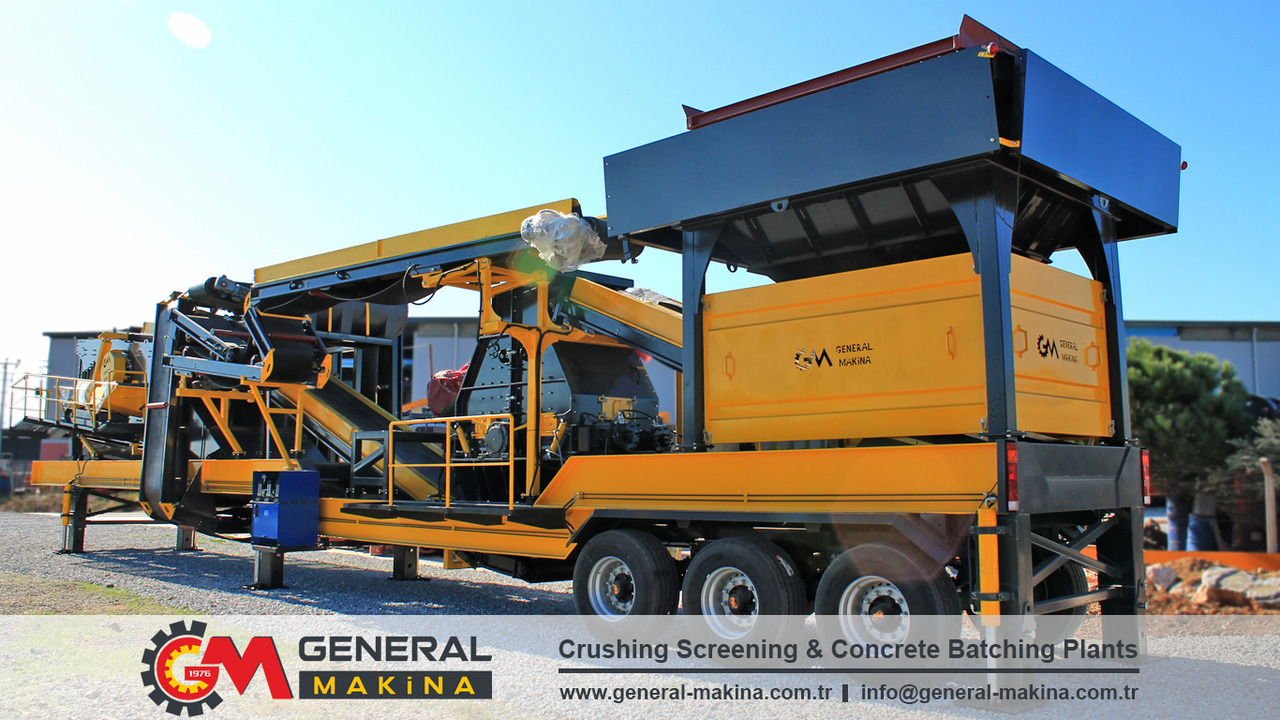 General Makina Mobile Sand Machine - كسارة متحركه: صورة 2 General Makina Mobile Sand Machine - كسارة متحركه: صورة 2