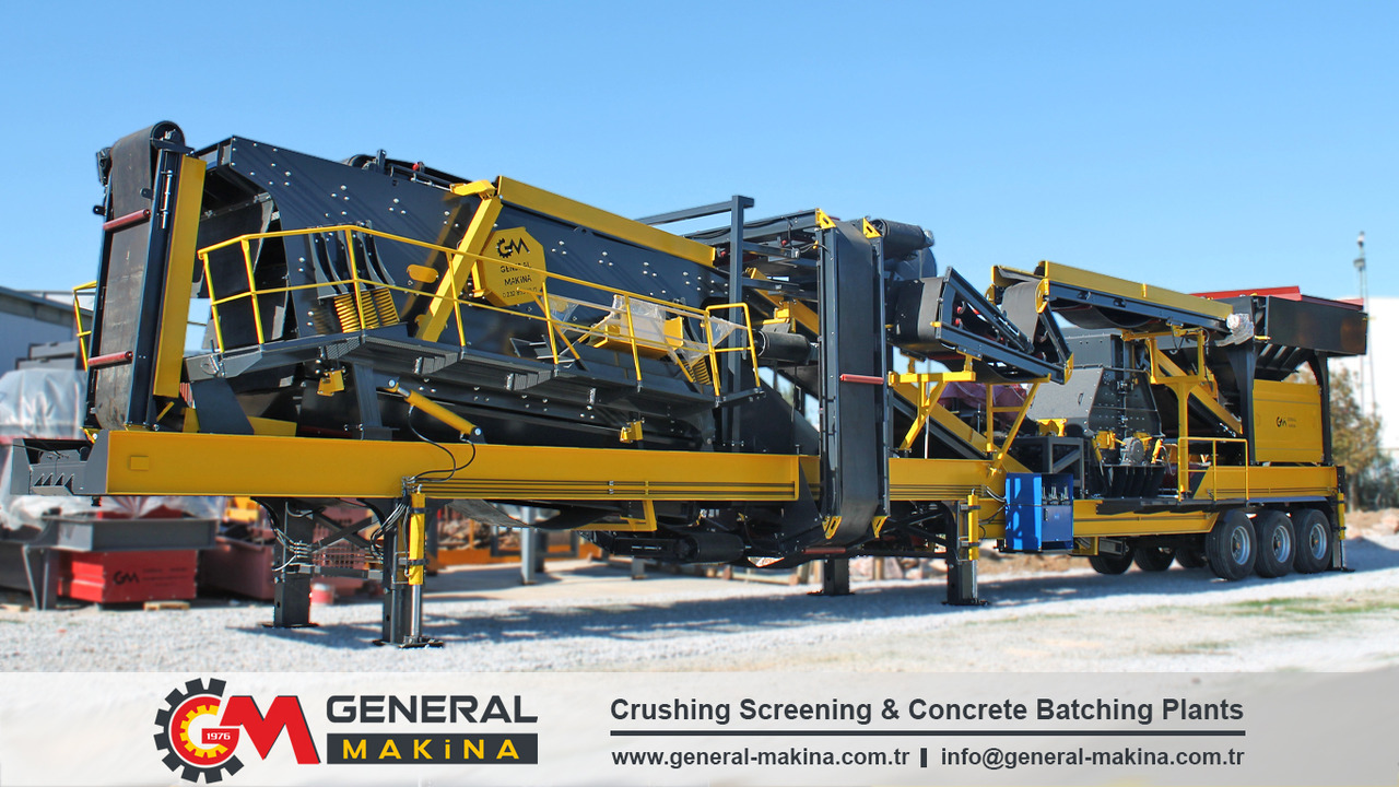General Makina Mobile Tertiary Impact Crusher Plant - كسارة التصادمية: صورة 3 General Makina Mobile Tertiary Impact Crusher Plant - كسارة التصادمية: صورة 3