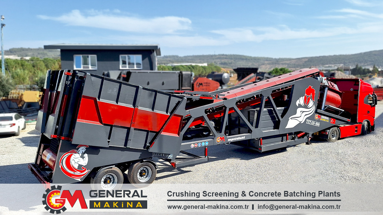 General Makina Titan 100 m3 Mobile Concrete Batching Plant - مصنع الخرسانة: صورة 5 General Makina Titan 100 m3 Mobile Concrete Batching Plant - مصنع الخرسانة: صورة 5