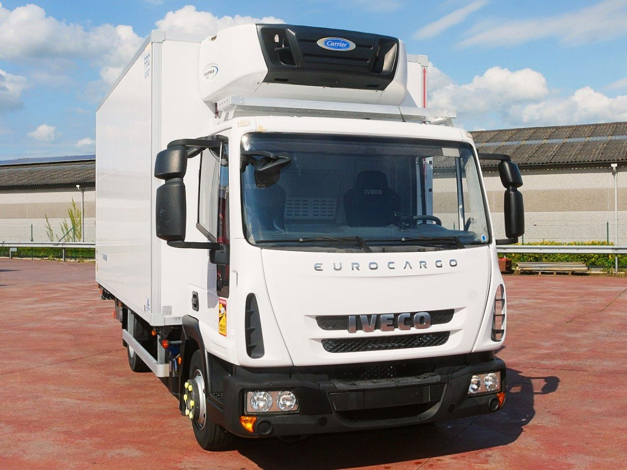 شاحنة الفريزر Iveco 90E19 EUROCARGO KUHLKOFFER CARRIER SUPRA 450 €6: صورة 1