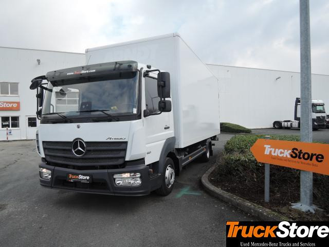 Mercedes-Benz Atego 821 L - شاحنة مغلقة الصندوق: صورة 1 Mercedes-Benz Atego 821 L - شاحنة مغلقة الصندوق: صورة 1
