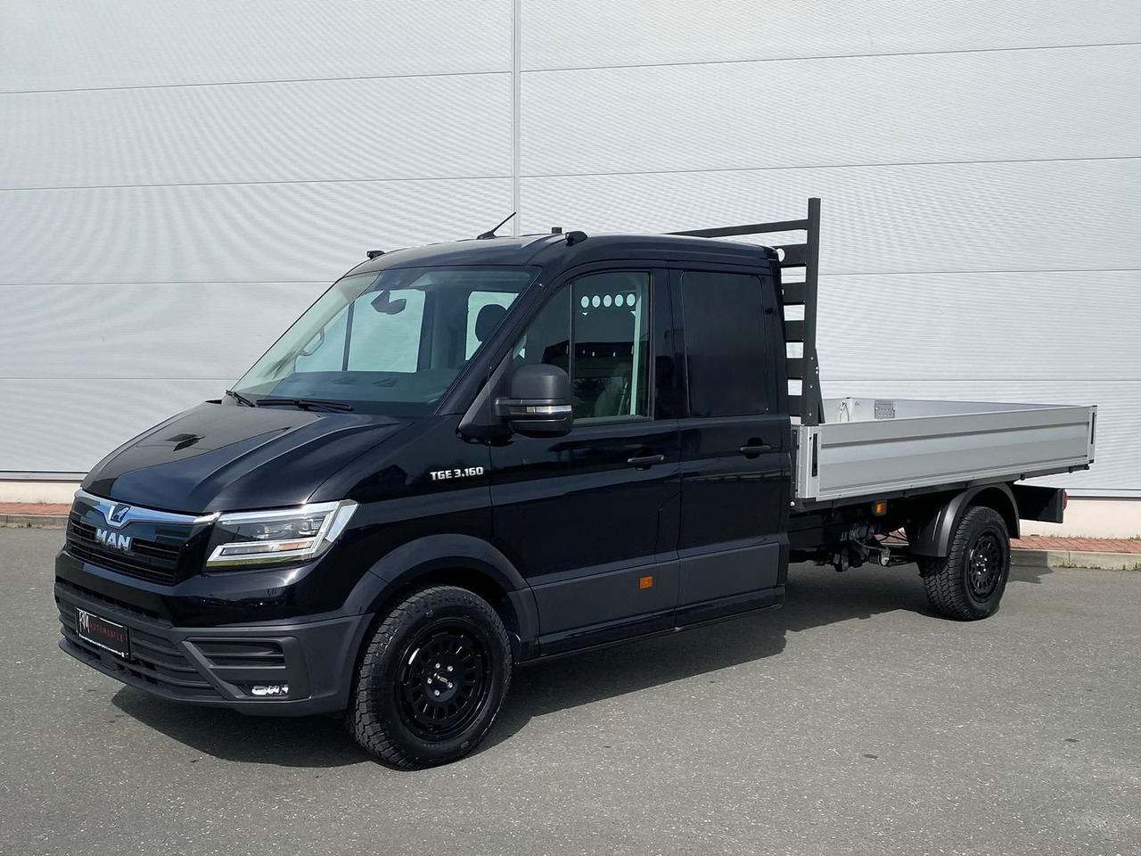 MAN TGE 3.160 Pritsche DOKA LR HECK AHK 3.5t ACC NAV - شاحنة مفتوحة, الشاحنات الصغيرة كابينة مزدوجة: صورة 1 MAN TGE 3.160 Pritsche DOKA LR HECK AHK 3.5t ACC NAV - شاحنة مفتوحة, الشاحنات الصغيرة كابينة مزدوجة: صورة 1