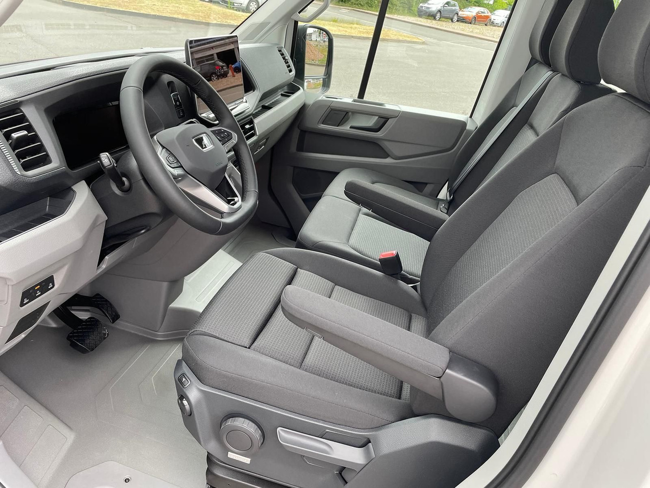 شاحنة مفتوحة, الشاحنات الصغيرة كابينة مزدوجة MAN TGE 3.160 Pritsche DOKA MR HECK AHK 3.5t ACC NAV: صورة 30