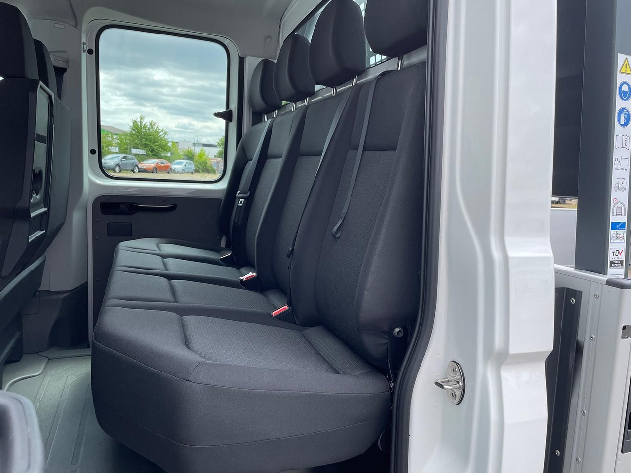 شاحنة مفتوحة, الشاحنات الصغيرة كابينة مزدوجة MAN TGE 3.160 Pritsche DOKA MR HECK AHK 3.5t ACC NAV: صورة 19