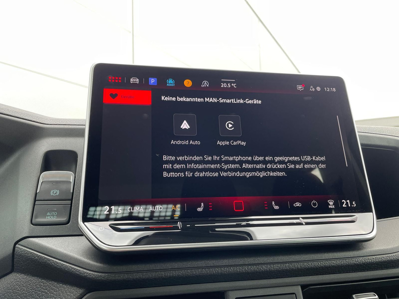 شاحنة مفتوحة, الشاحنات الصغيرة كابينة مزدوجة MAN TGE 3.160 Pritsche DOKA MR HECK AHK 3.5t ACC NAV: صورة 12