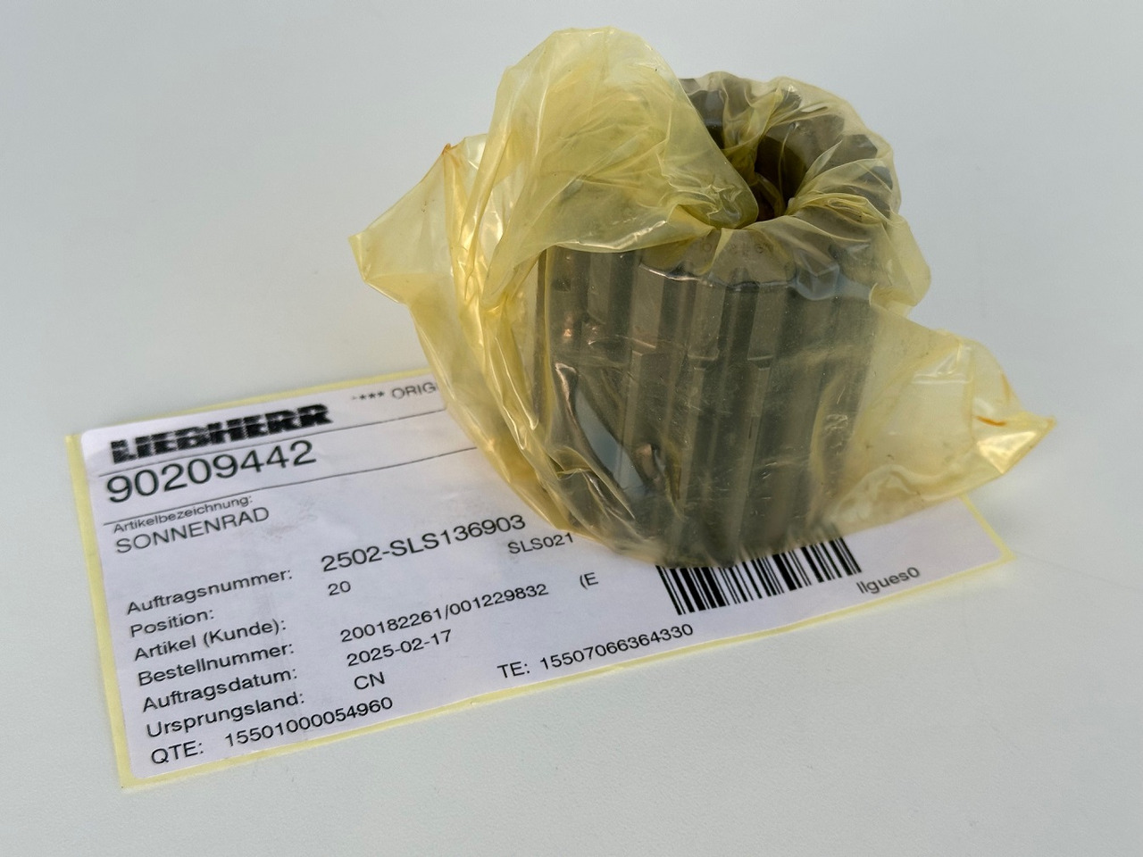 Liebherr Sonnenrad ID-Nr.9443047 - ID-Nr.944304703 - ID-Nr.90209442. A914 B,A914 C,A924,A932,A934,LH30,LH35,P924 C,E932,P914,P924 COMP,R906,R914,R916,R924,R926,R930 T,R932,R934,R944. #90209442.02.10# - محرك سوينغ - آلات البناء: صورة 5 Liebherr Sonnenrad ID-Nr.9443047 - ID-Nr.944304703 - ID-Nr.90209442. A914 B,A914 C,A924,A932,A934,LH30,LH35,P924 C,E932,P914,P924 COMP,R906,R914,R916,R924,R926,R930 T,R932,R934,R944. #90209442.02.10# - محرك سوينغ - آلات البناء: صورة 5